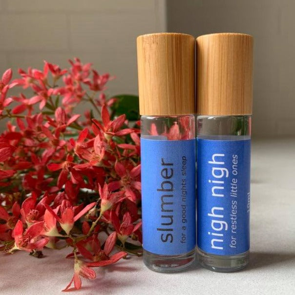 Christmas gifts - slumber roller bottle blend (adults) and nigh nigh roller bottle blend (little ones-not recommended under 3 months old)